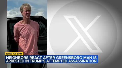 NC neighbors recall interactions with man charged in 'assassination attempt' of Trump