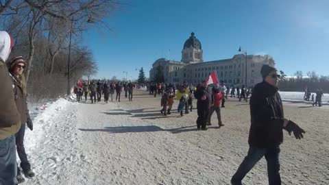 Freedom Convoy 2022 - Saskatchewan