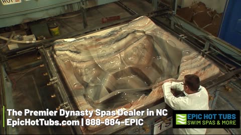 Dynasty Spas Factory Tour | Dynasty Spas Dealer in NC