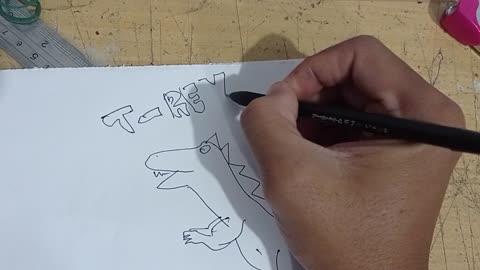 Drawing T-Rex