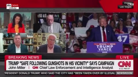 CNN, MSNBC blasted for bizarre reaction to second attempted Trump assassination #trump #usa