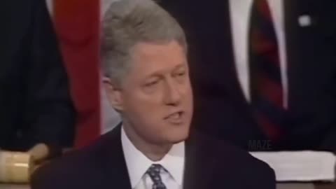 Bill Clinton's 1995 State of the Union address on illegal immigration. Today the Democrat party would label him as a FAR RIGHT EXTREMIST, BIGGOTED, RASCIST, MAGA on CNN.