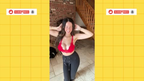 Big bank tiktok challenge 🔥🔥❤️‍🔥ClipchampGirls #twerkmusic #gym #fit #workout