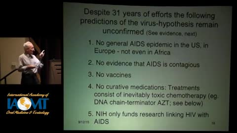 Peter Duesberg - AIDS since 1984: No evidence for a new viral epidemic, not even in Africa (2015)