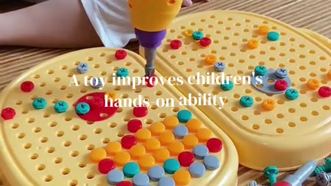 Educational toy--Let your children improve their hands-on skills