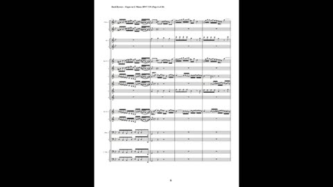 J.S. Bach – Fugue in G Minor, BWV 535 (Woodwind Choir)