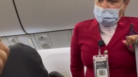 A man was kicked off a Delta flight for wearing an F Biden sweater