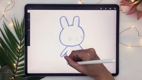 Outline Design Of Rabbit Animation