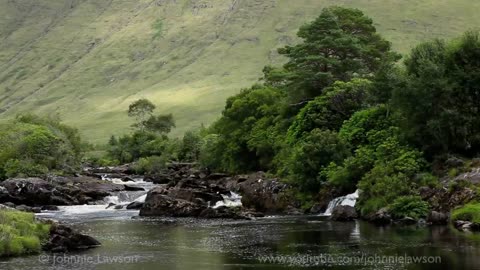 20min Nature Sounds-Waterfall-Relaxing Birdso