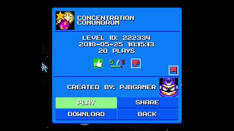 Mega Man Maker Level Highlight: "Concentration Conundrum" by PJBGamer