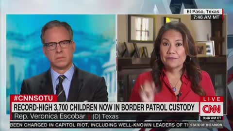 Jake Tapper And Rep. Veronica Escobar Discuss The Border Crisis