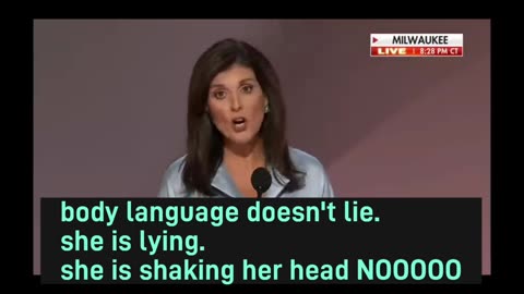 Nikki Haley body language