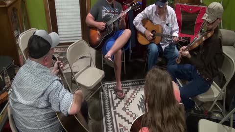 Jam09D - Nate Jacobson - "Sundown Clog" - 2020 Gatesville, Texas Fiddle Contest