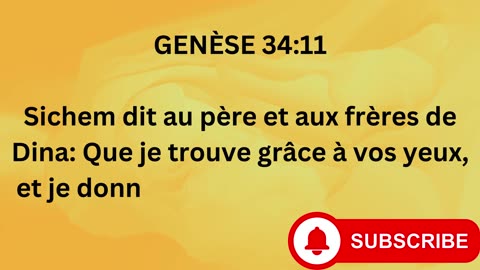 "GENÈSE 34:1-31 : L’histoire de Dina et des fils de Jacob"