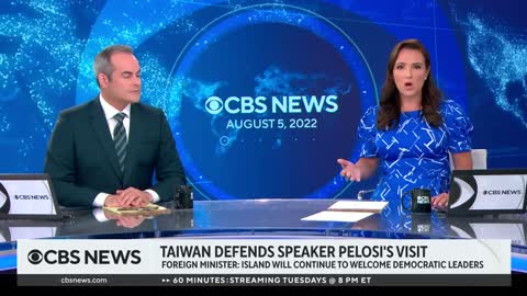 Taiwan's foreign minister defends Pelosi's visit