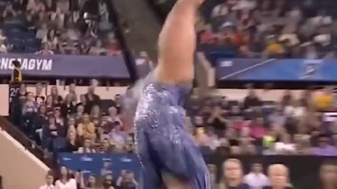 Crazy Moments in Gymnastics #shorts #sports #gym