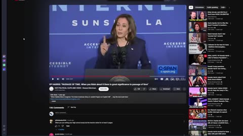 Did Kamala Harris use an earing blutooth device in the debate?