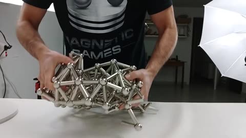 Destroying 5,000 euros worth of magnetic sculptures | Magnetic Games