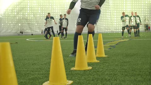 The Making of a Champion, Intense Soccer Practice, Football