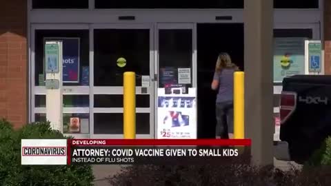 2 CHILDREN WERE ACCIDENTALLY GIVEN THE CONVID VAxxINE INSTEAD OF FLU SHOTS