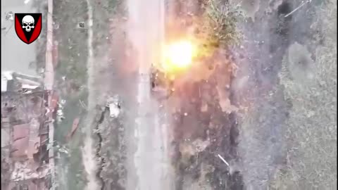 Multiple Detonations of Russian APCs