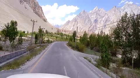 Passo cones Hunza valley