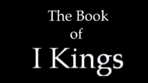 The Book of 1 Kings Chapter 2 KJV Read by Alexander Scourby