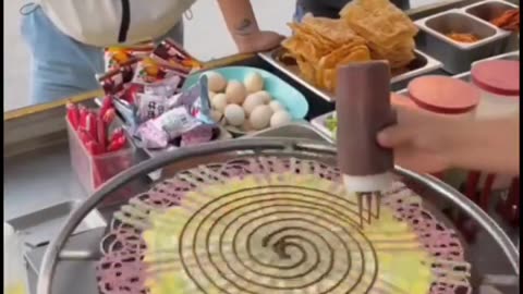 Exploring Taiwan's Rainbow Lattice Crepes