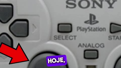 Evolução dos CONTROLES de PLAYSTATION