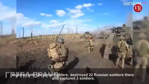 "F…..g Russians”- Footage of US, Canadian volunteers attacking Russians alongside Ukrainian fighters