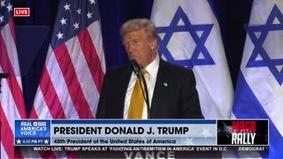 Trump calls on Harris to disavow support of Hamas sympathizers and antisemites