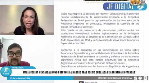 PATRULLEROS VENEZOLANOS DE INTELIGENCIA DE MADURO RODEAN LA RESIDENCIA OFICIAL DE ARGENTINA