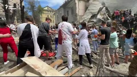 Fake footage: Ukraine bombs hospital & blames Russia