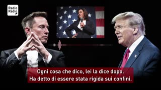 🔴 L'intervista di Musk a Trump: l'attentato, l'attacco a Kamala e il futuro dell'Ucraina (sub ita)