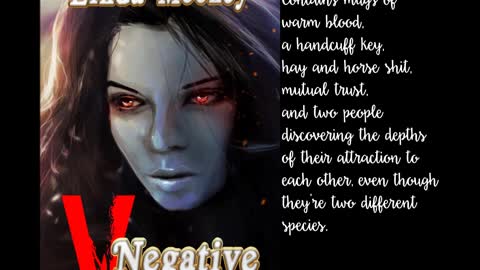 V NEGATIVE, a Paranormal/Contemporary Fantasy Romantic Suspense by Linda Mooney