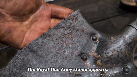 Restoring a WWII Thai Military Shovel Part 9: Restoring is a bit of a pain.