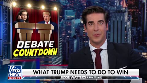 Jesse Watters: Its nervous behind the scenes of the presidential debate prep.