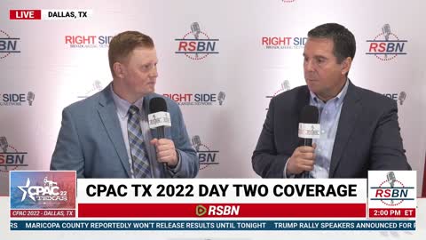 CPAC 2022 in Dallas, Tx | Devin Nunes Interview | Former United States Representative 8/5/22