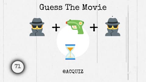 Guess The Movie by Emoji's