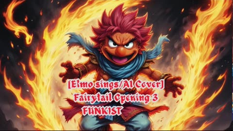 [Elmo sings/AI Cover] Fairy tail Opening 3 | FUNKIST - "ft."