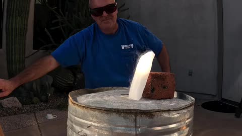 Dry ice in A Solar Ray