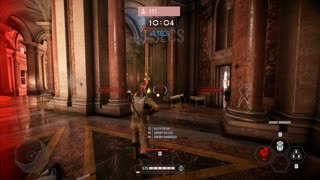 SWBF2: Arcade Onslaught Bossk Naboo - Throne Room Gameplay