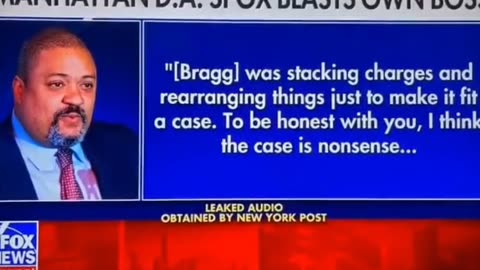 Leaked Audio of DA Alvin Bragg's office revealing Bragg STACKED charges against Donald Trump