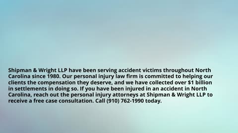 Wilmington Personal Injury Attorney