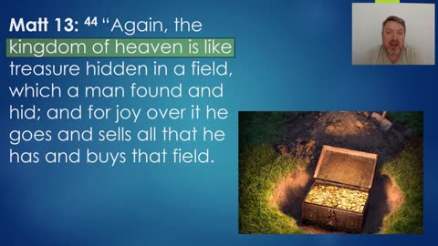 Hidden treasure parable - Matt 13: 44