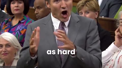 Trudeau Shaking in his boots