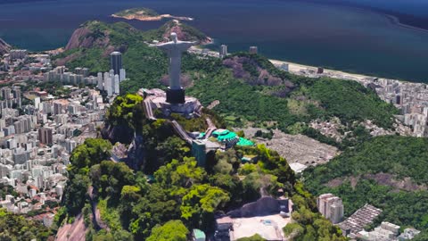 statue of Christ,Rio de Janeiro in Brazil