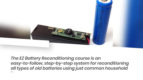 EZ Battery Reconditioning