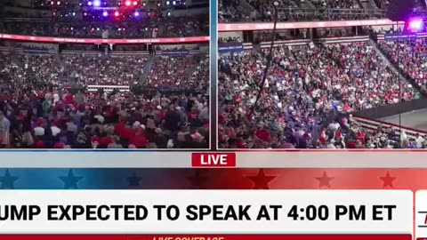 Trump Rally: Enthusiasm Builds as Crowd Gathers