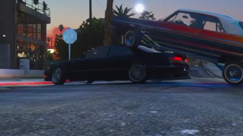 Drifting Under A Low RIder GTA 5 Online